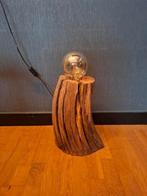Boomstam lamp, Ophalen, Zo goed als nieuw, Minder dan 50 cm
