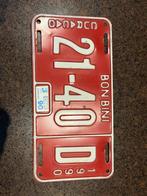 Curacao Nummerplaat 1990 - Zeldzaam!, Ophalen of Verzenden