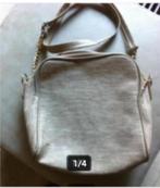 Dames schoudertas beige H 25 cm Br 20 cm, Ophalen of Verzenden, Zo goed als nieuw, Beige, Overige merken