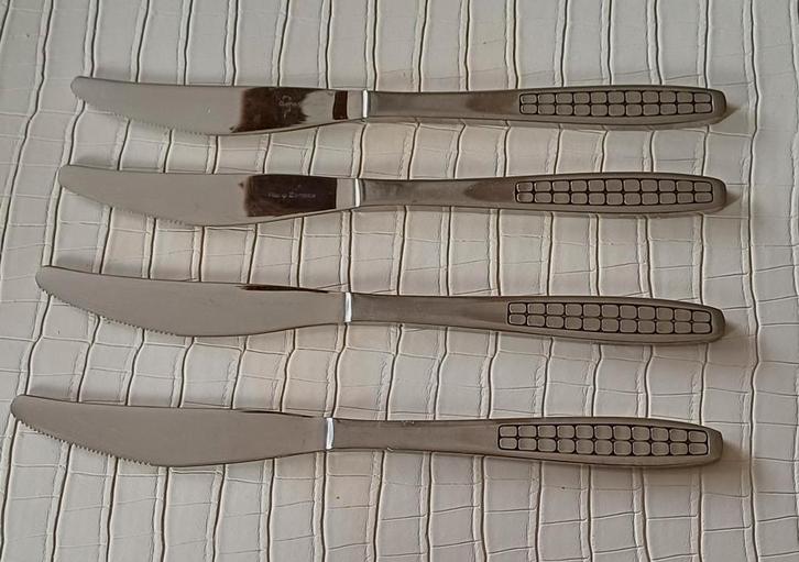 Gero Zilmeta mes, Blokjes 516, 22cm kartel., Huis en Inrichting, Keuken | Bestek, Gebruikt, Los bestek, Rvs of Chroom, Vaatwasserbestendig