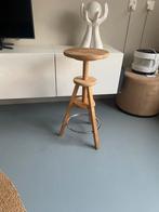 Verstelbare kruk, Huis en Inrichting, Krukjes, Ophalen of Verzenden, Zo goed als nieuw, Hout