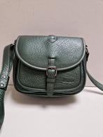 Groen metallic leren tas Léa.toni, Overige merken, Ophalen of Verzenden, Zo goed als nieuw, Leer