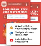 Junior Einstein. Begrijpend lezen LVS-toetsen groep 5, Boeken, Ophalen, Zo goed als nieuw, Overige niveaus, Nederlands