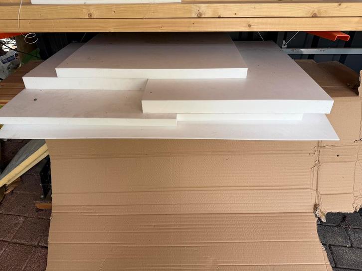 Ptfe (Teflon) platen, Doe-het-zelf en Verbouw, Platen en Panelen, Zo goed als nieuw, Overige materialen, 20 tot 50 mm, Ophalen
