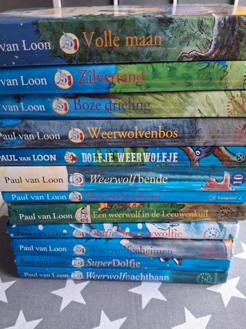 12 boeken paul van loon  - Dolfje weerwolfje  beschikbaar voor biedingen