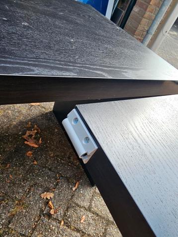 Ikea Malm study desk, L151xB65xH72 with pull-out panel exten - afbeelding 13