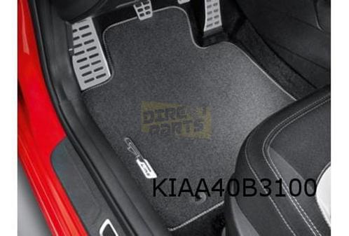 Kia Cee'd Mattenset 'velours' (4x) tekst "GT-line" Origineel, Auto-onderdelen, Interieur en Bekleding, Kia, Nieuw, Verzenden