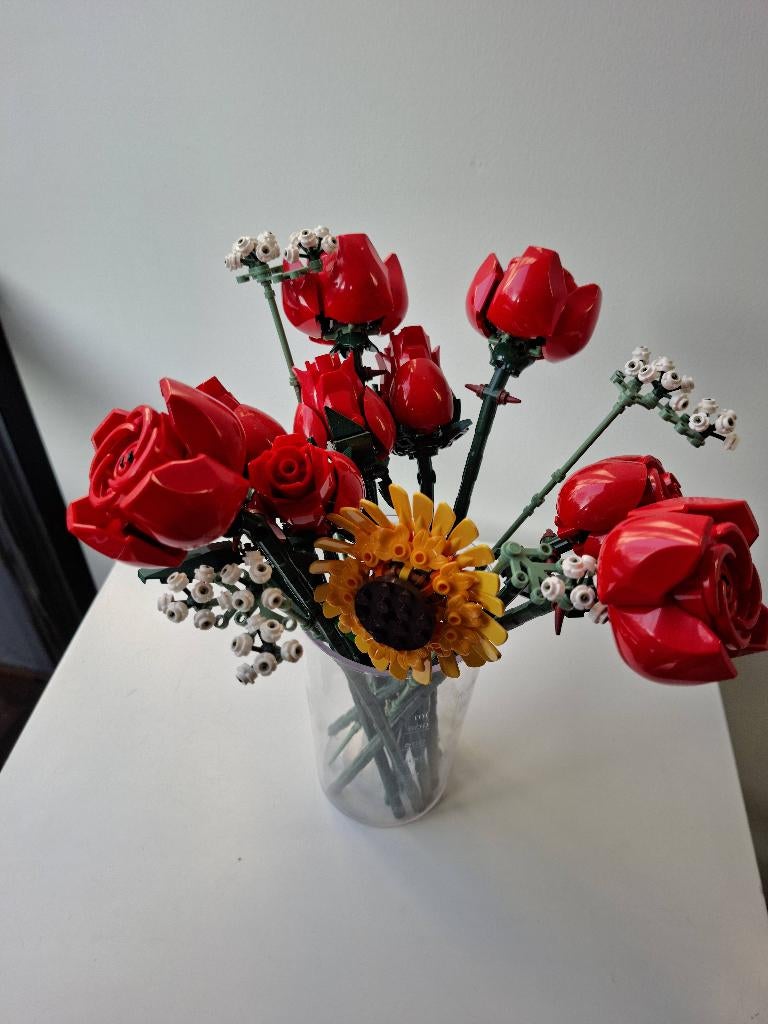 Lego bloemen rode rozen, Ophalen, Zo goed als nieuw, Binnen