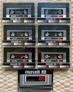 7 Maxell UD60 JAPAN 1977-1984 UD 60 cassettebanden cassettes, Cd's en Dvd's, Cassettebandjes, Gebruikt, 2 t/m 25 bandjes, Overige genres