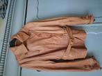 Cognac kalfsleren jasje Pauw mt 4, Maat 38/40 (M), Overige kleuren, Pauw, Ophalen of Verzenden