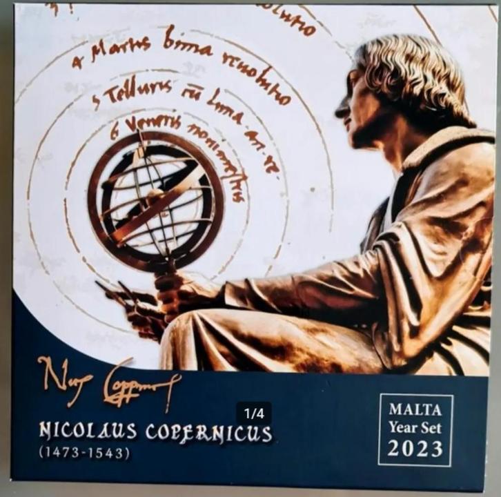 Malta 2023 Jaarset "Copernicus" (1 ct t/m speciale 2 euro)., Postzegels en Munten, Munten | Europa | Euromunten, Overige waardes