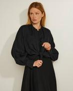 Prachtige Xacus blouse linnen-zwart -Pauw, Kleding | Dames, Maat 38/40 (M), Verzenden, Zwart, Zo goed als nieuw
