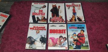 Te koop dvd pakket genre komedie. Diverse titels beschikbaar voor biedingen