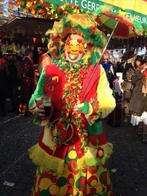 Zelfgemaakt carnavalspak dames XL, Kleding | Dames, Carnavalskleding en Feestkleding, Ophalen of Verzenden, Zo goed als nieuw