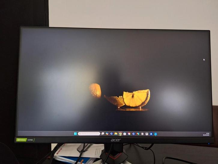 Acer 24.5" Gaming Scherm - 4K FHD 144Hz, Computers en Software, Monitoren, Zo goed als nieuw, 101 t/m 150 Hz, DisplayPort, HDMI