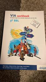 VIA 3F BBL werkboek, Eloise de Beer; Hans Kruger; Rieke Wynia; Leonie Reijers, Ophalen of Verzenden, Zo goed als nieuw, Nederlands