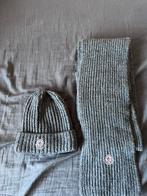 Moncler Muts & Sjaal Set - Zo Goed Als Nieuw!, Kleding | Heren, Mutsen, Sjaals en Handschoenen, Ophalen, Zo goed als nieuw, Muts