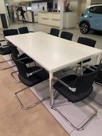 Super grote tafel en 10 stoelen 240x120x73, Huis en Inrichting, Tafels | Eettafels, Gebruikt, 100 tot 150 cm, 200 cm of meer, Ophalen of Verzenden