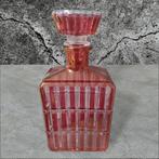 Art deco Oostenrijkse kristallen karaf/fles, Ophalen of Verzenden