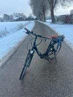 Elektrische fiets met nieuwe accu minerva fiets, Gebruikt, 55 tot 59 cm, 30 tot 50 km per accu, Ophalen