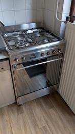 SMEG fornuis met oven type SNL60MFX5, Ophalen, Gebruikt, 60 cm of meer, 4 kookzones