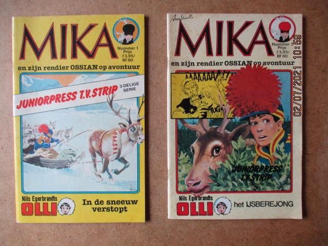 adv4939 mika, Boeken, Stripboeken, Gelezen, Eén stripboek, Ophalen