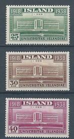 B323 – Scandinavië  - Ijsland – MiNr 200-202 (ongebruikt), Verzenden, IJsland, Postfris