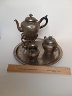 Antiek Tinnen Theeservies, Antiek en Kunst, Antiek | Tin, Ophalen