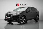 Nissan Qashqai 1.3 MHEV Xtronic N-Connecta |Adaptive|360cam|, Stof, Euro 6, Zwart, Adaptive Cruise Control