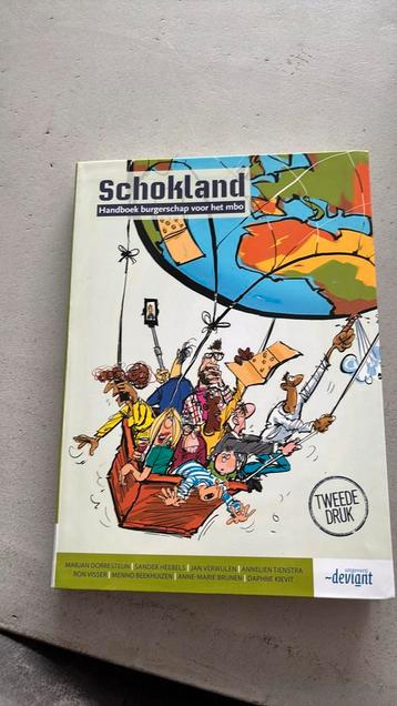 Ron Visser - Schokland handboek handboek burgerschap MBO beschikbaar voor biedingen