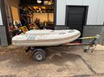 HIBO RIB-250 inclusief Selva 5pk en trailer(met verlichting), Watersport en Boten, Gebruikt, Benzine, Minder dan 70 pk, Overige materialen