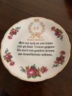 Wandbord 50 jarig huwelijk. Merk Schirnding, Ophalen of Verzenden