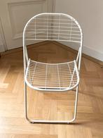 Vintage, klapstoel, draadstoel, Niels Gammelgaard Ikea, ‘80s, Huis en Inrichting, Stoelen, Ophalen, Vintage, retro, mid century, Deens design, antiek, Dutch