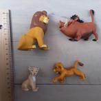 The lion king poppetjes 4 stuks voor €10, Ophalen of Verzenden, Leeuwenkoning of Jungle Boek, Gebruikt, Beeldje of Figuurtje