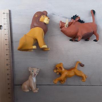 The lion king poppetjes 4 stuks voor €10 beschikbaar voor biedingen