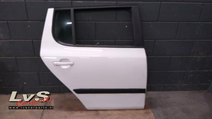 Portier 4Deurs rechts-achter van een Skoda Fabia (LF9E), Auto-onderdelen, Carrosserie en Plaatwerk, Deur, Skoda, Gebruikt, 3 maanden garantie