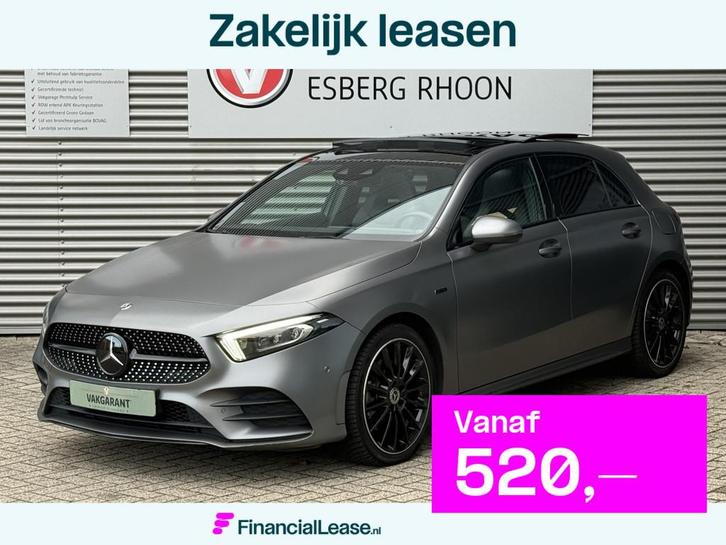 Mercedes-Benz A-Klasse 250 e AMG AMG,PANO,MULTIBEAM,NIGHT,LE, Auto's, Mercedes-Benz, Bedrijf, Lease, Financial lease, A-Klasse