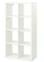 Gezocht: Ikea Kallax Kast - Wit - 8 Vakken, Huis en Inrichting, Kasten | Boekenkasten, Gebruikt, 100 tot 150 cm, Modern, 25 tot 50 cm