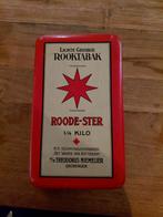 Oud blik ster tabak, Ophalen of Verzenden, Gebruikt, Speelkaart(en)