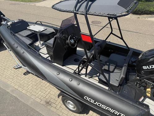 AQUASPIRIT S585CC RIB BOOT FULL OPTION, Watersport en Boten, Rubberboten, Zo goed als nieuw, Overige merken, Aluminium, 120 tot 200 pk