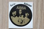 ABBA - Autosticker (Zeldzaam!!!!) - Zwart-Goud, Overige typen, Ophalen of Verzenden, Zo goed als nieuw
