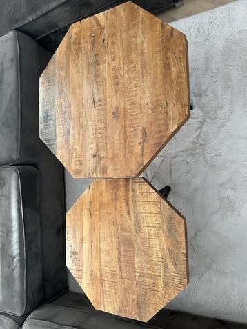 Salontafel Set - Hout beschikbaar voor biedingen