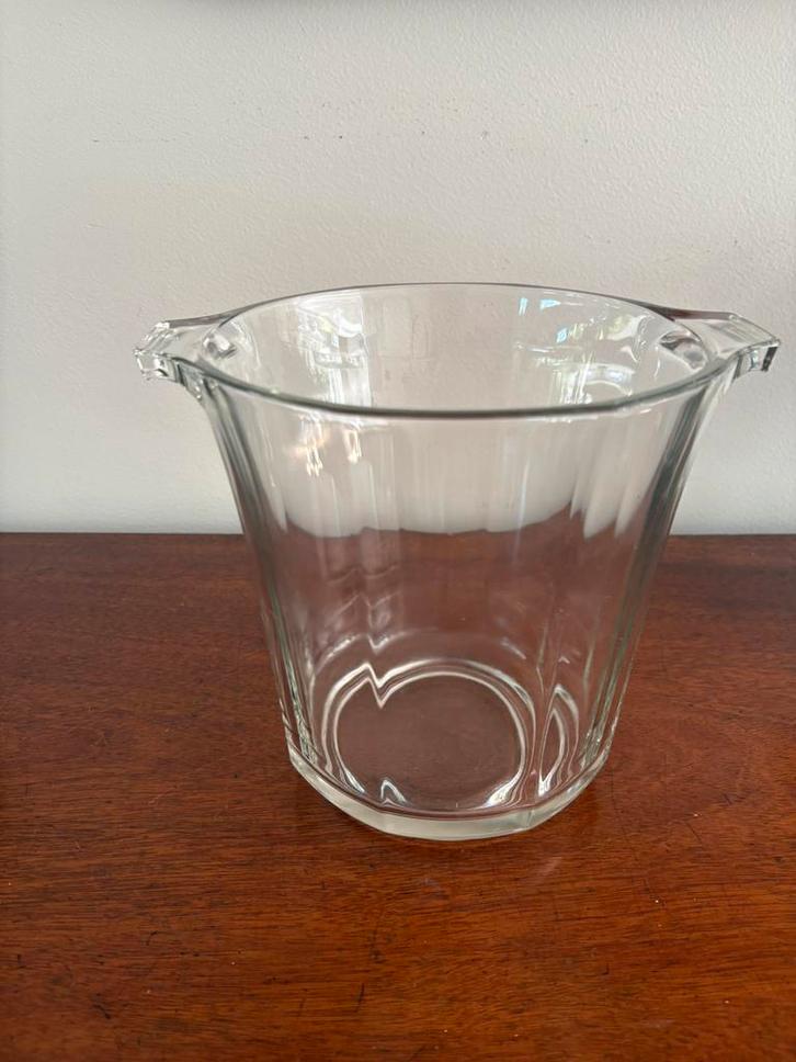Wijnkoeler kristalglas, Antiek en Kunst, Antiek | Glas en Kristal, Ophalen of Verzenden