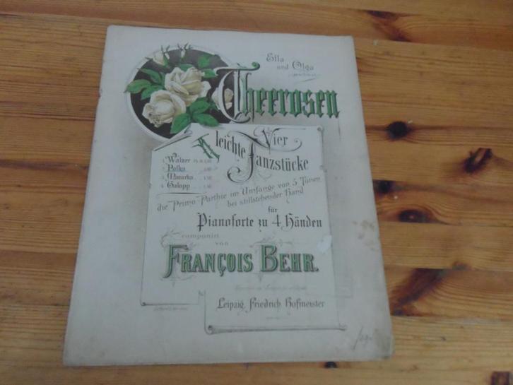 Franz Behr, Muziek en Instrumenten, Bladmuziek, Gebruikt, Artiest of Componist, Populair, Piano, Ophalen of Verzenden