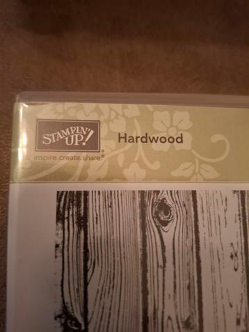 Stampin' Up! Stempel - Hardwood beschikbaar voor biedingen