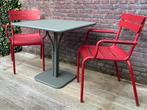 Fermob luxembourg tafel en 2 stoelen, Aluminium, Zo goed als nieuw, Tuinset, Eettafel