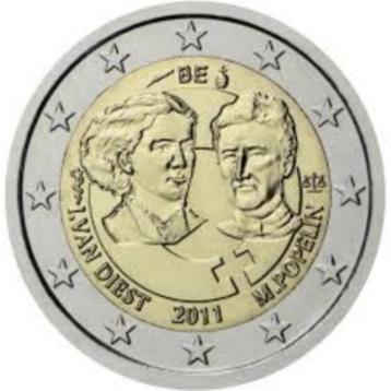 Belgie - 2 euro 2011 - 100 jaar Vrouwendag beschikbaar voor biedingen