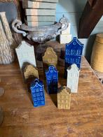 Set vaasjes, Huis en Inrichting, Overige kleuren, Ophalen of Verzenden, Minder dan 50 cm, Glas