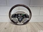 Volvo S60 V70 XC70 XC90 stuur HOUT beige leer met navi RTI, Gebruikt, -, -, Ophalen of Verzenden