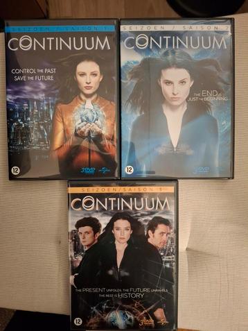 Continuum Seizoen 1-3 DVD Boxset beschikbaar voor biedingen